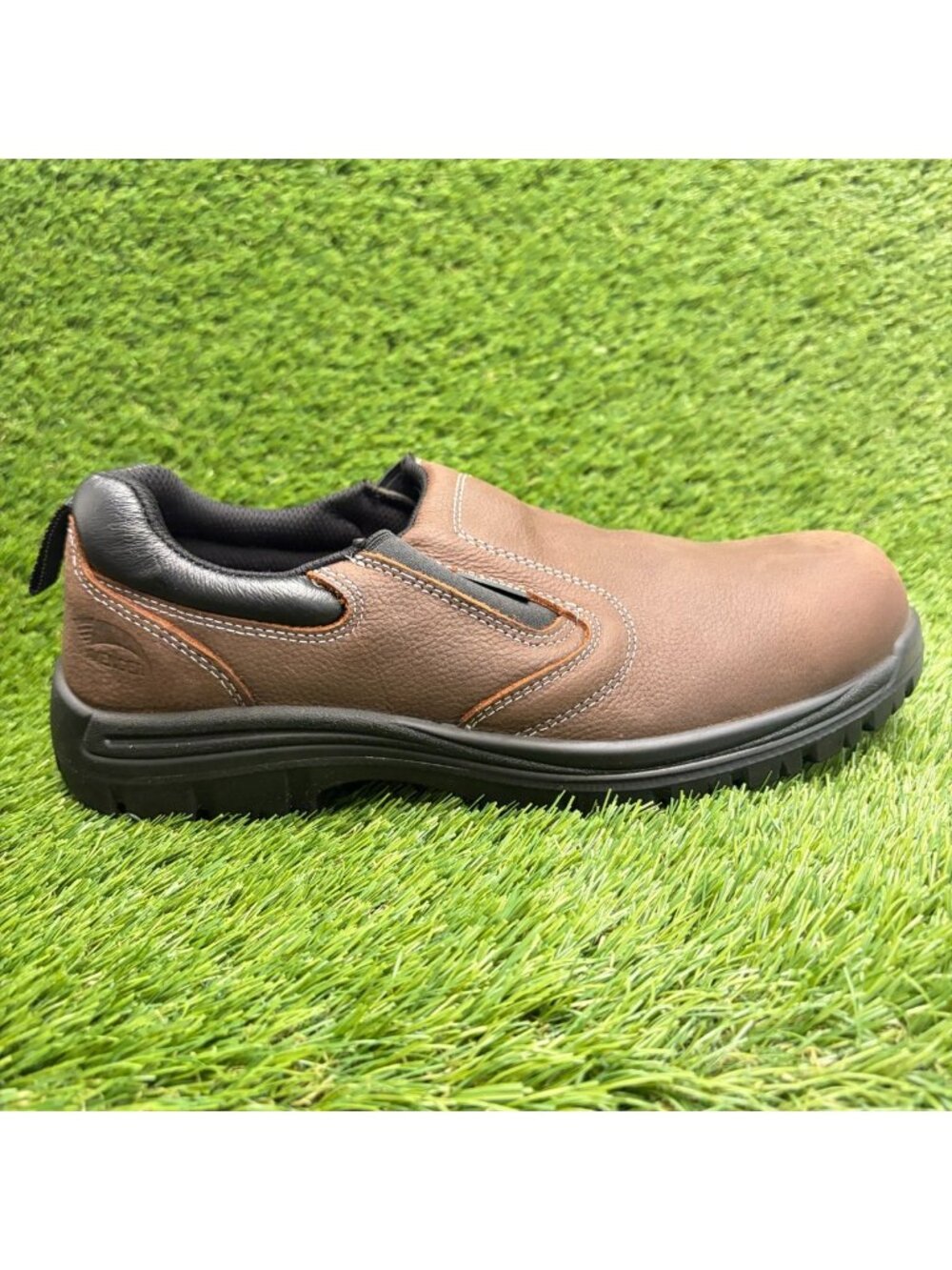 Avenger Foreman Mens Size 10.5 Brown Leather Composite Toe Safety Work Shoes